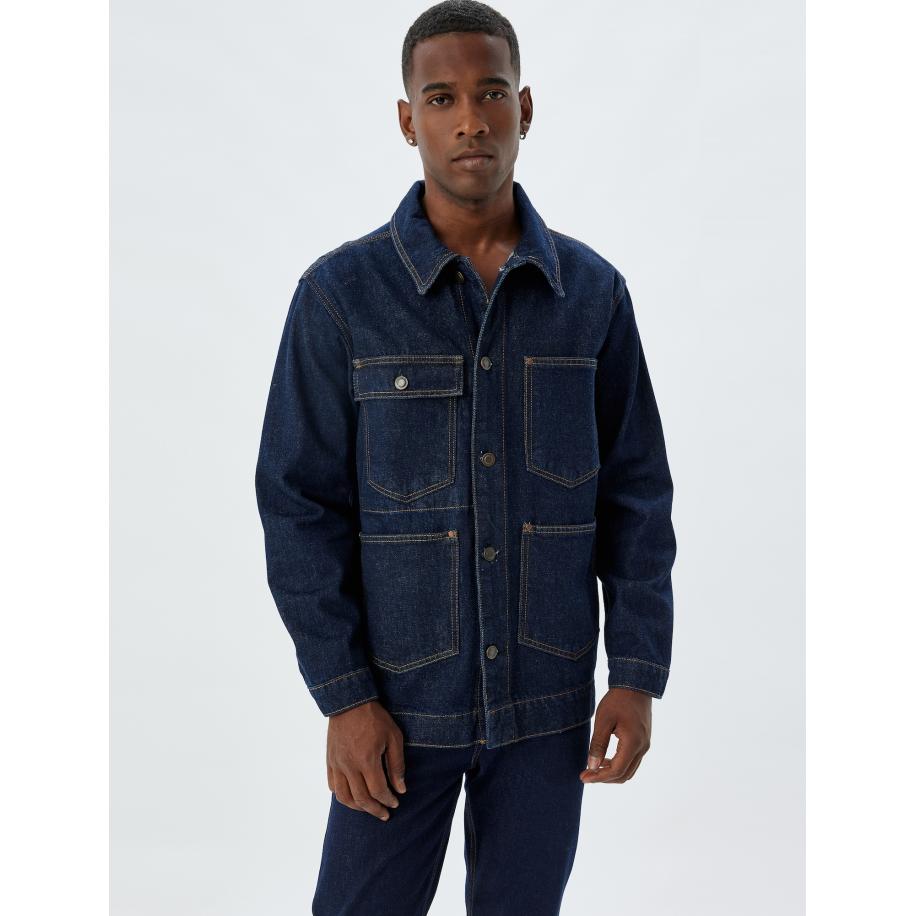 Koton Koton Tussenjas indigo -