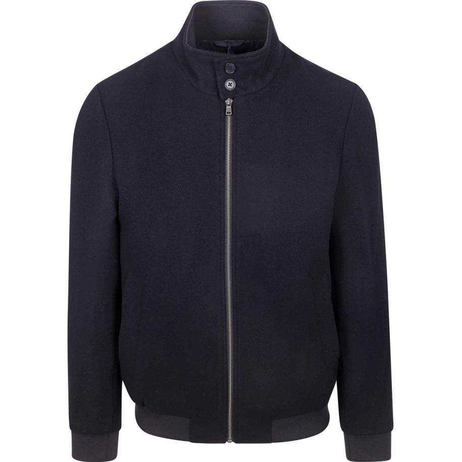 Steppin' Out Herrit Jack Wool Blend Navy Blauw