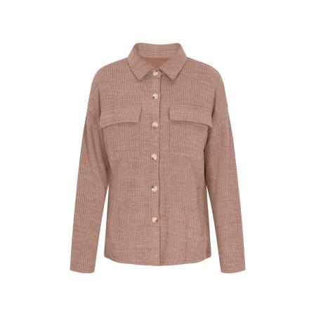 SANIKA SANIKA Gebreid vest bruin gemêleerd