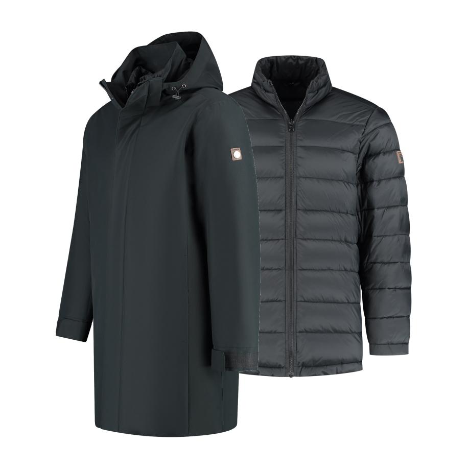 Travelin Travelin Outdoorjas Hoyt zwart -