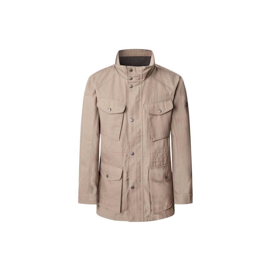 Hackett London Hackett London Tussenjas Velospeed beige -