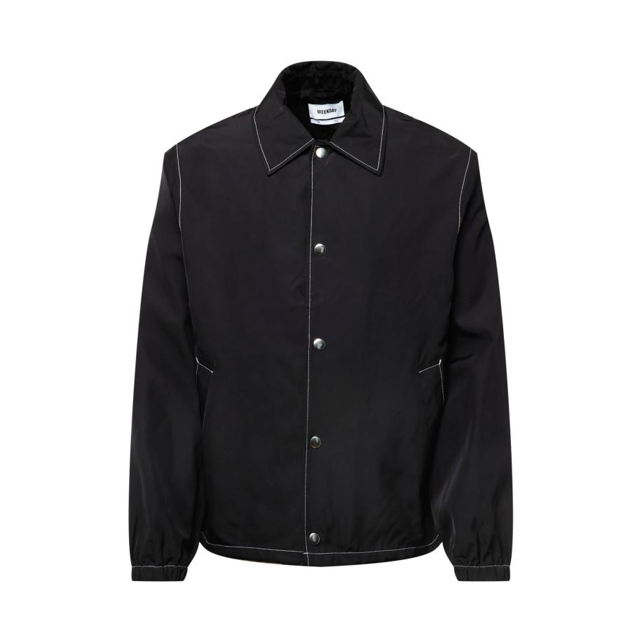 Weekday WEEKDAY Tussenjas Lamar zwart / wit -