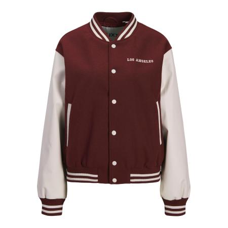 JJXX JJXX Tussenjas JXEssi donkerrood / eierschaal