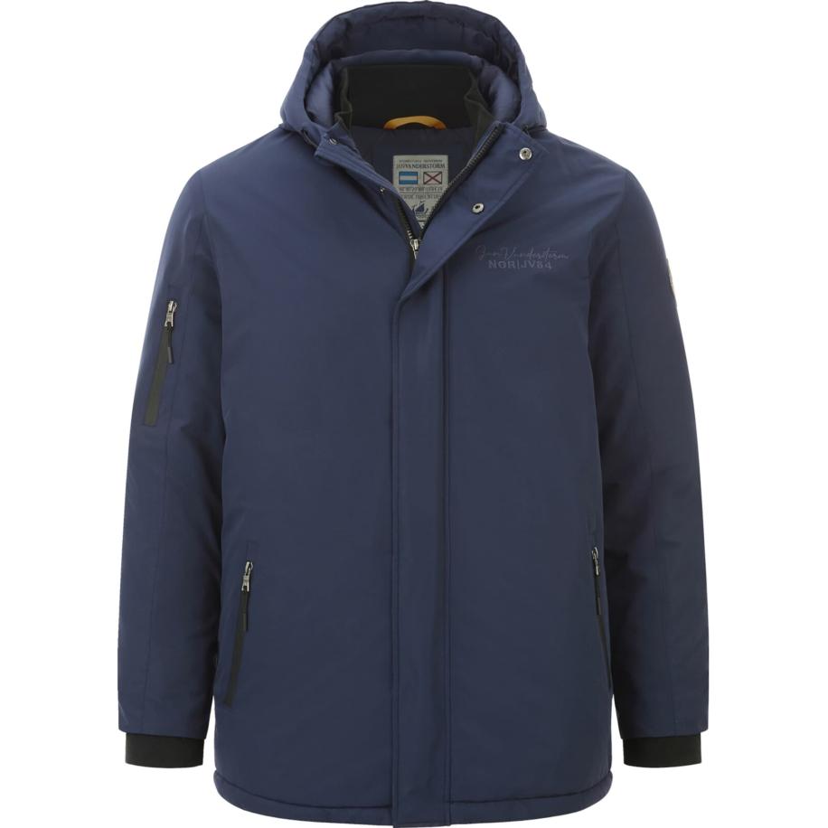jan vanderstorm Jan Vanderstorm Winterparka Rasmund donkerblauw -