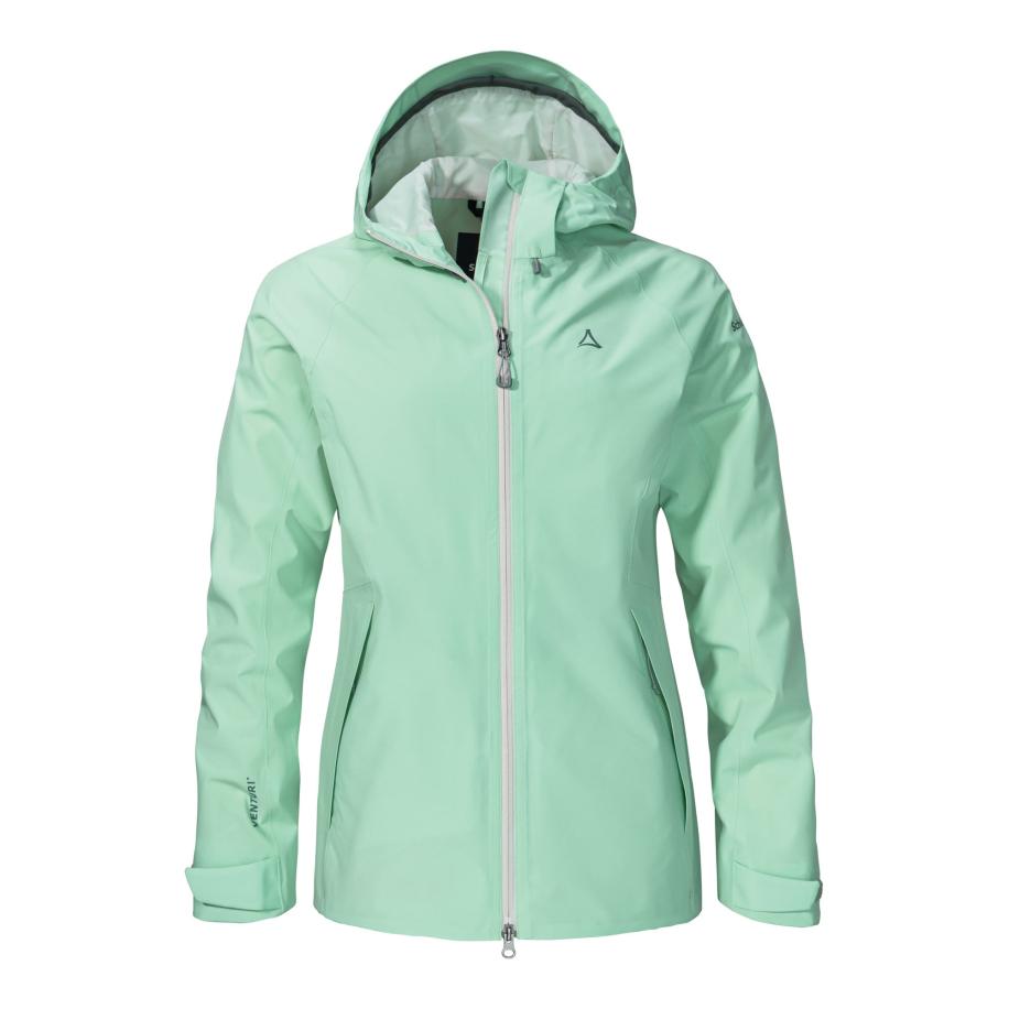 Schöffel Outdoorjas 2L Jacket Ankelspitz L groen Groen