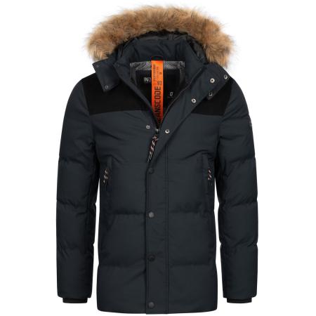 INDICODE JEANS INDICODE JEANS Winterparka Hexyl zwart
