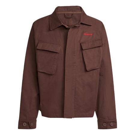 Adidas ADIDAS ORIGINALS Tussenjas Regular Fit chocoladebruin