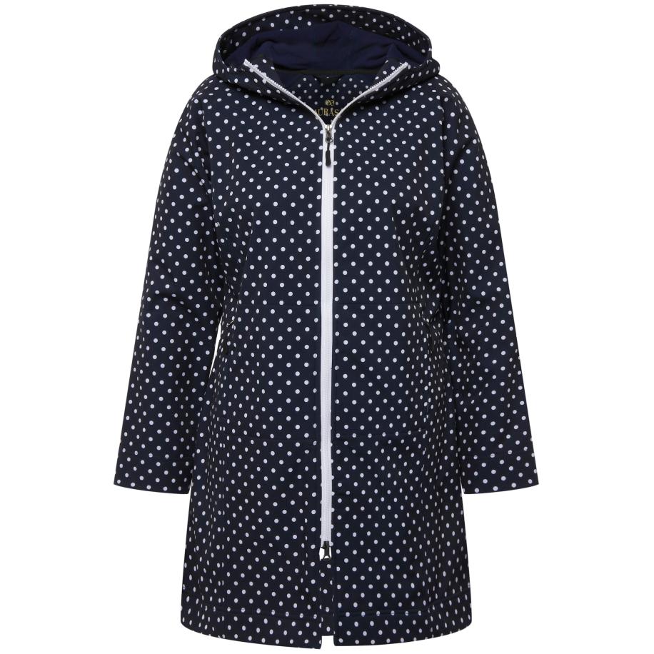 LAURASØN LAURASØN Functionele jas nachtblauw / wit -