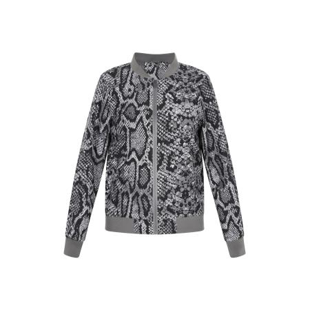 NALLY Tussenjas donkergrijs / zwart