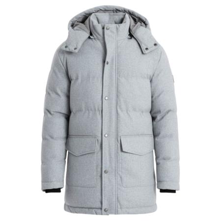 Ombre Ombre Winterjas OM-JALJ-0201 lichtgrijs