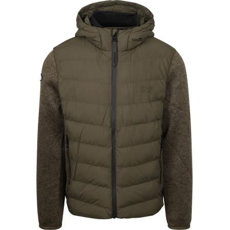 Superdry Hooded Storm Jack Olive