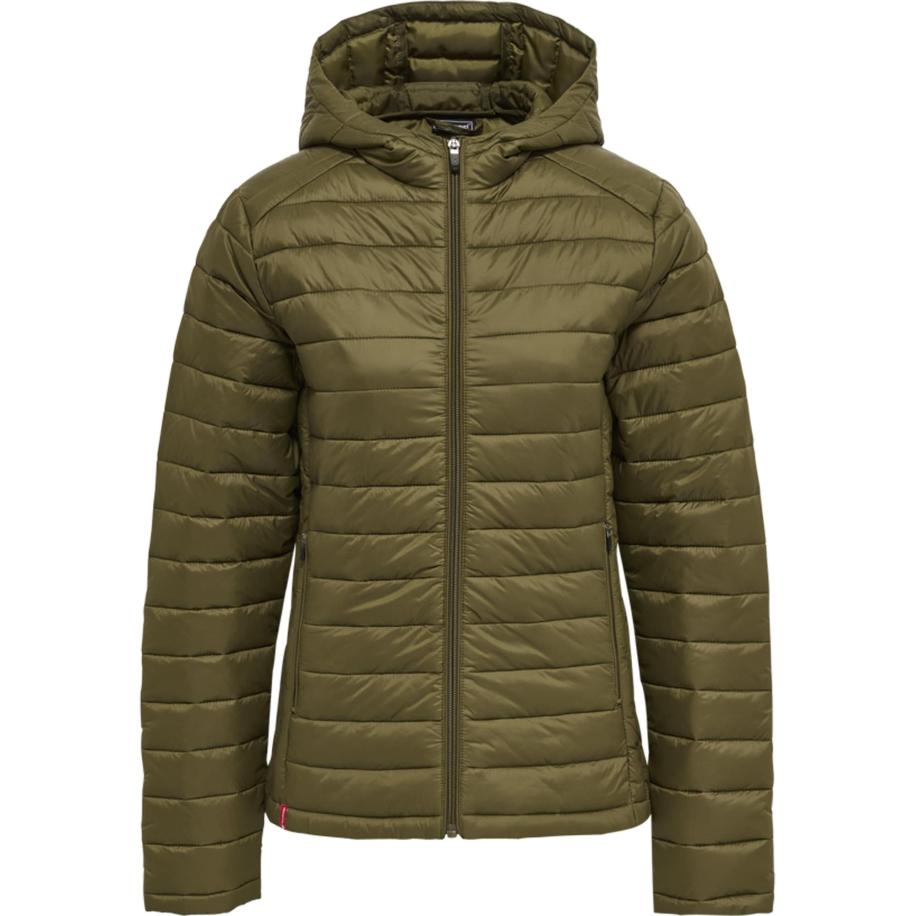 Hummel Hummel Winterjas olijfgroen -