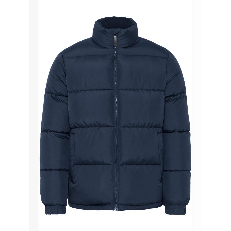 Solid !Solid Winterjas SDMARLON blauw -