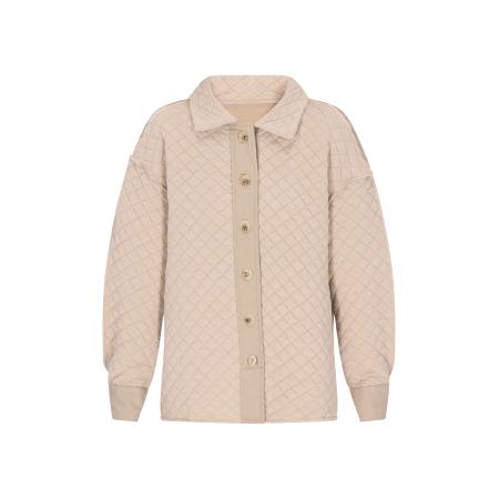 Sidona Tussenjas Streetstyle crème