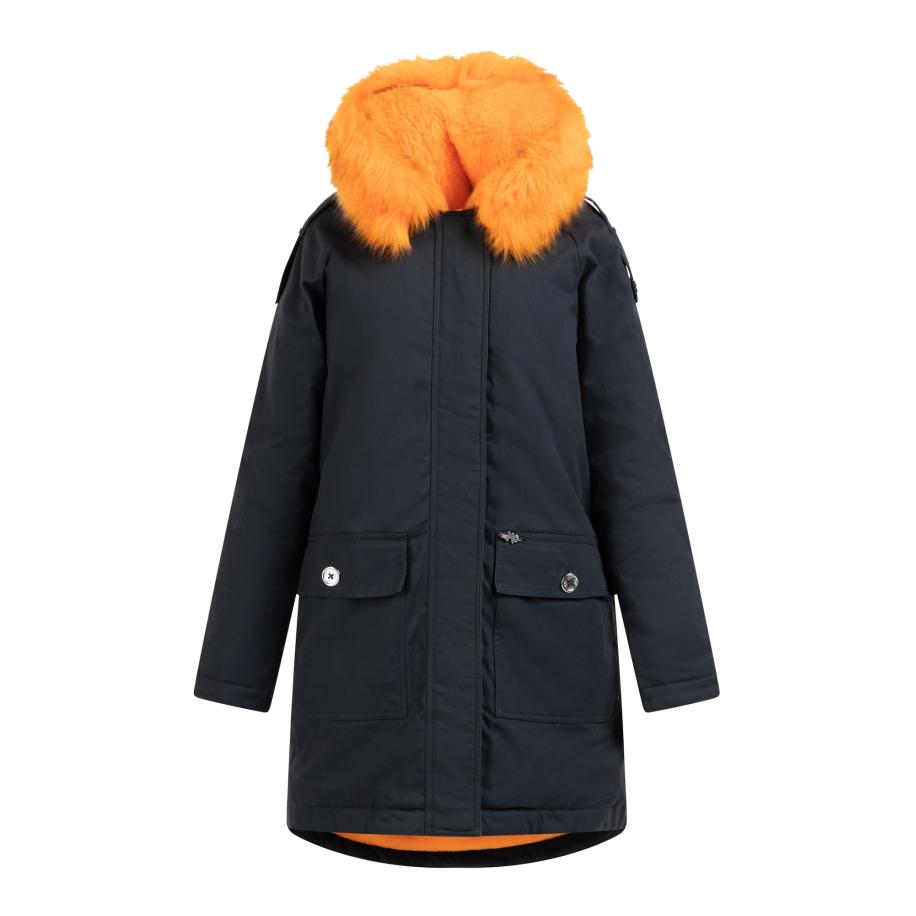MYMO MYMO Winterparka marine / oranje -