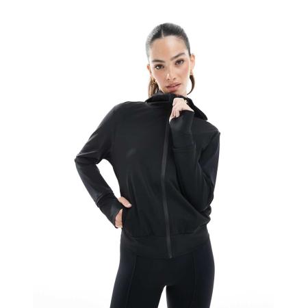 Born Living Yoga Airla Sport Lichtgewicht sportjack in zwart
