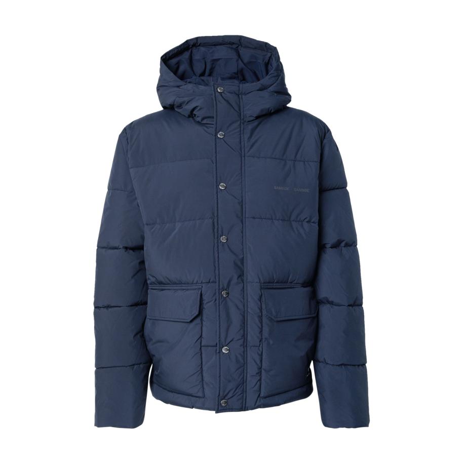 Samsøe & Samsøe Samsøe Samsøe Winterjas Saulf navy / zwart -