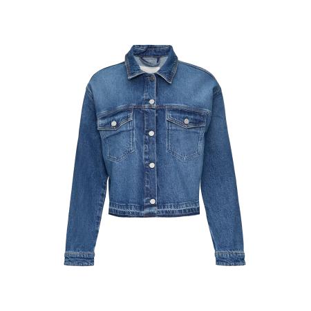 s.Oliver Tussenjas blauw denim