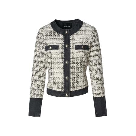 Salsa Salsa Jeans Tussenjas zwart / wit