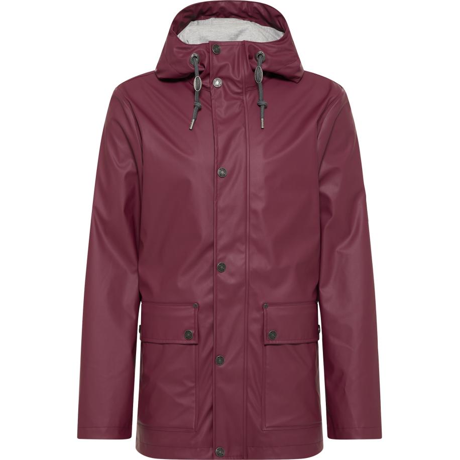 MO MO Functionele jas wijnrood -