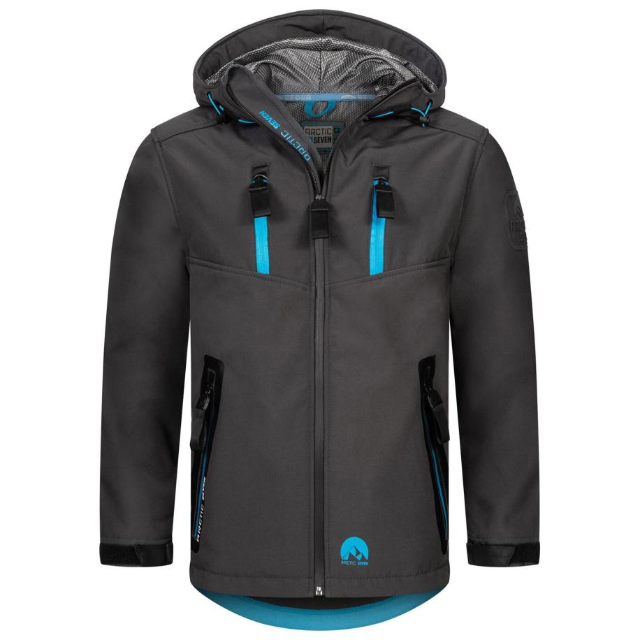 Arctic Seven Arctic Seven Outdoorjas AS306 blauw / donkergrijs -