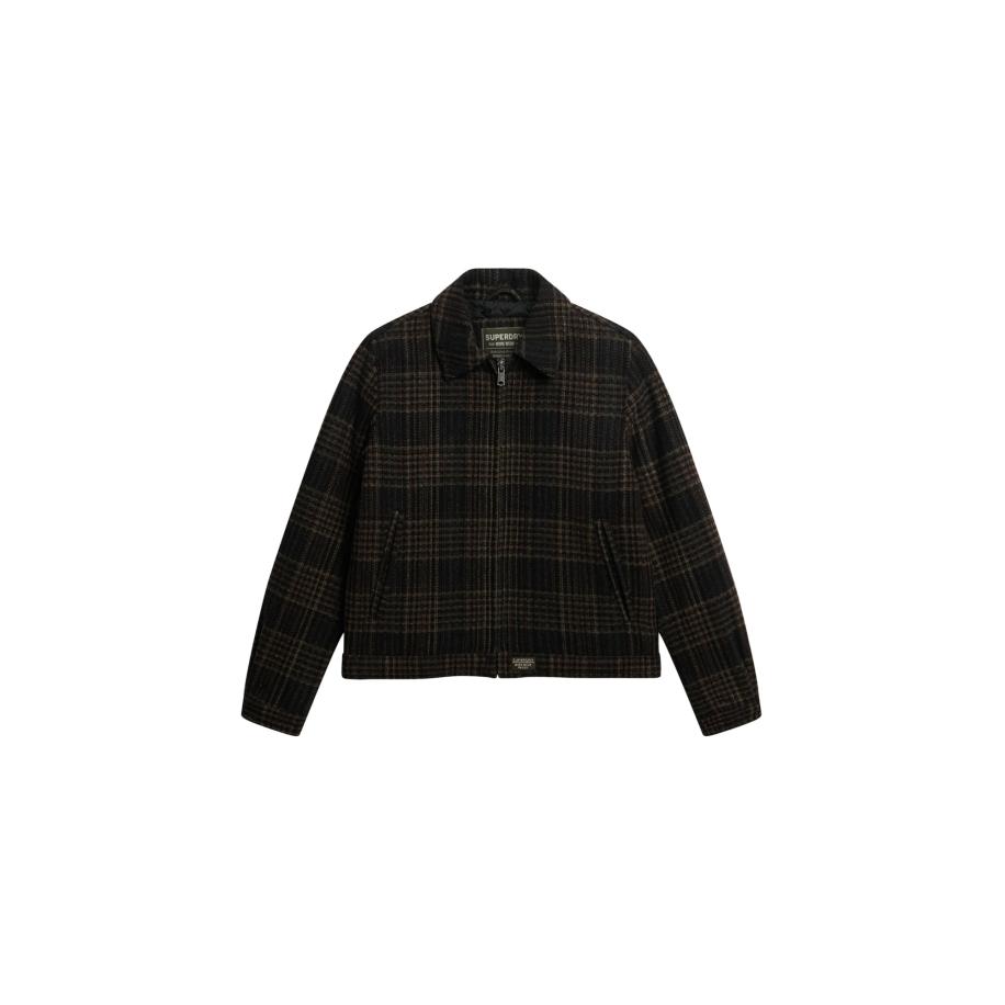 Superdry Superdry Tussenjas bruin / donkerbruin -