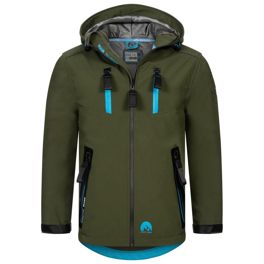 Arctic Seven Arctic Seven Outdoorjas AS306 blauw / donkergroen -
