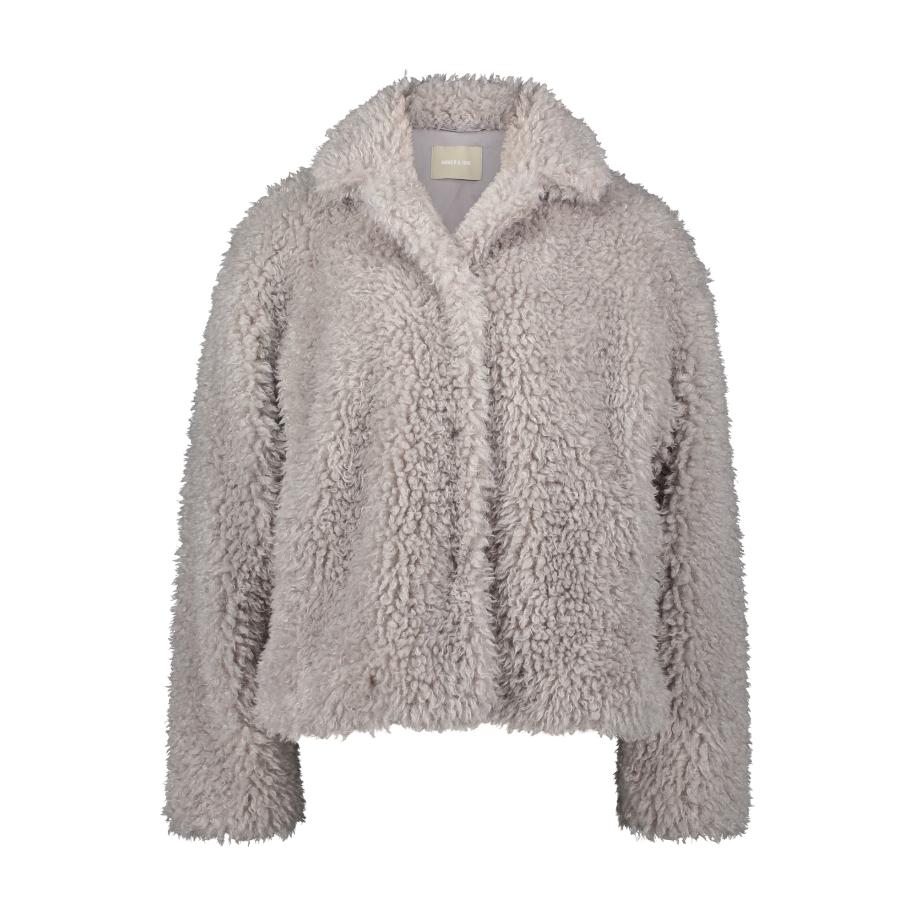 Amber & June Tussenjas grijs Grijs