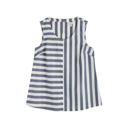 Seasalt Cornwall Seasalt Cornwall Bodywarmer Sea Kissed blauw / wit