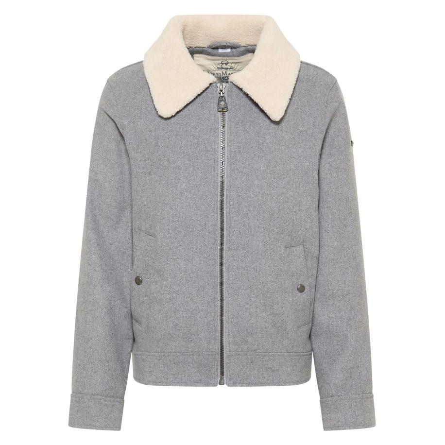 DreiMaster DreiMaster Vintage Tussenjas crème / grijs -