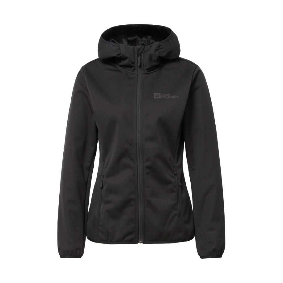 Jack Wolfskin JACK WOLFSKIN Outdoorjas Windhain grijs / zwart -