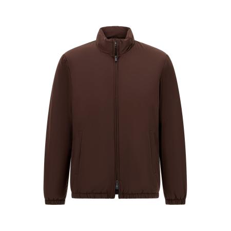 Boggi Milano Boggi Milano Tussenjas B Tech chocoladebruin