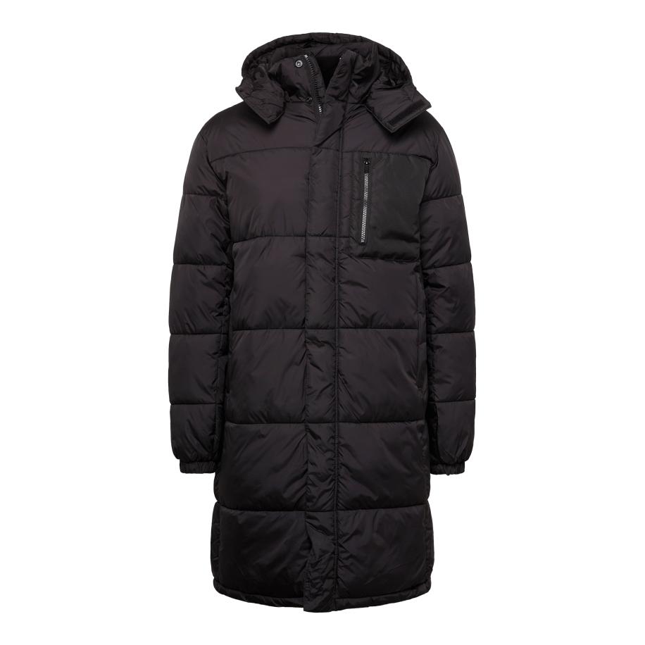 Solid !Solid Winterjas Callen zwart -