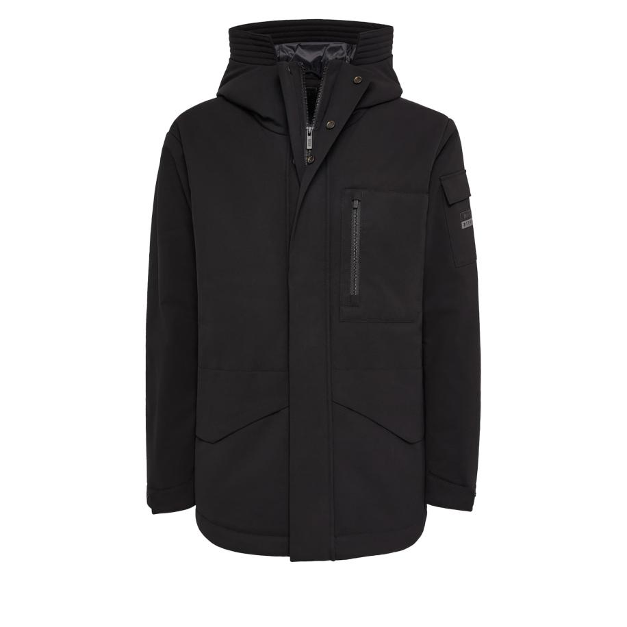 Boggi Milano Boggi Milano Functionele jas zwart -