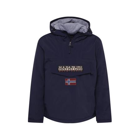 Napapijri NAPAPIJRI Tussenjas Rainforest marine / lichtbruin / vuurrood / wit