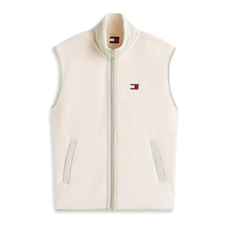 Tommy Jeans Tommy Jeans Bodywarmer lichtbeige / pastelgroen