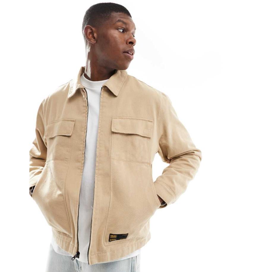 Vans - McAvoy Station - Jack met rits in wierook-Zwart Zwart