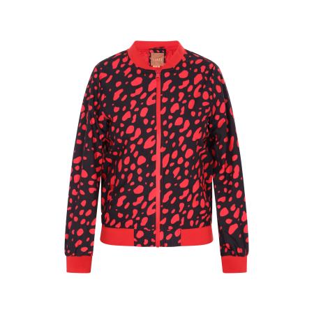 NALLY Tussenjas lichtrood / zwart