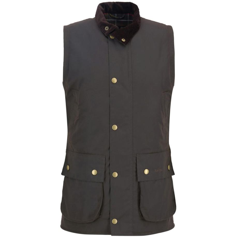 Barbour Westmoreland Wax Bodywarmer Olijfgroen Groen