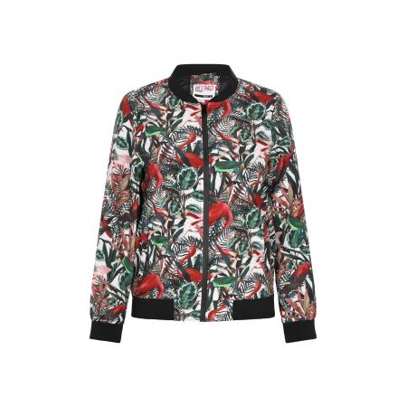 MyMo ATHLSR myMo ATHLSR Tussenjas donkergroen / donkerrood / zwart / wit