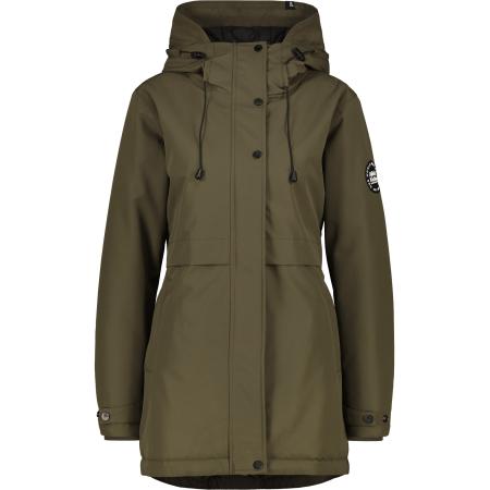 Alife And Kickin Alife and Kickin Tussenparka MarlyAK olijfgroen / zwart / wit