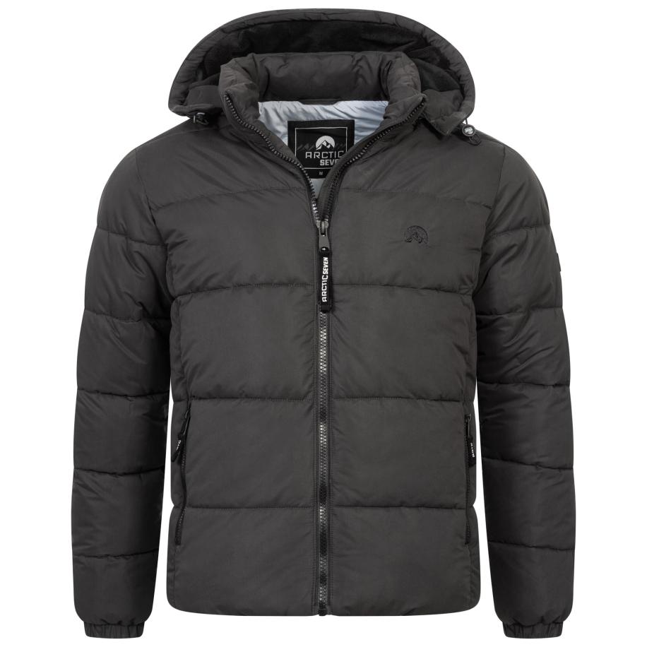 Arctic Seven Arctic Seven Winterjas donkergrijs -
