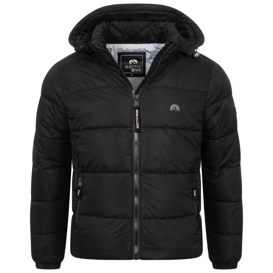 Arctic Seven Arctic Seven Winterjas zwart -