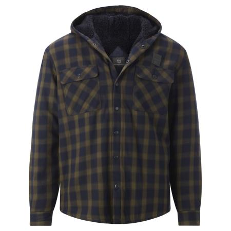 jan vanderstorm Jan Vanderstorm Tussenjas Olsdal olijfgroen / zwart