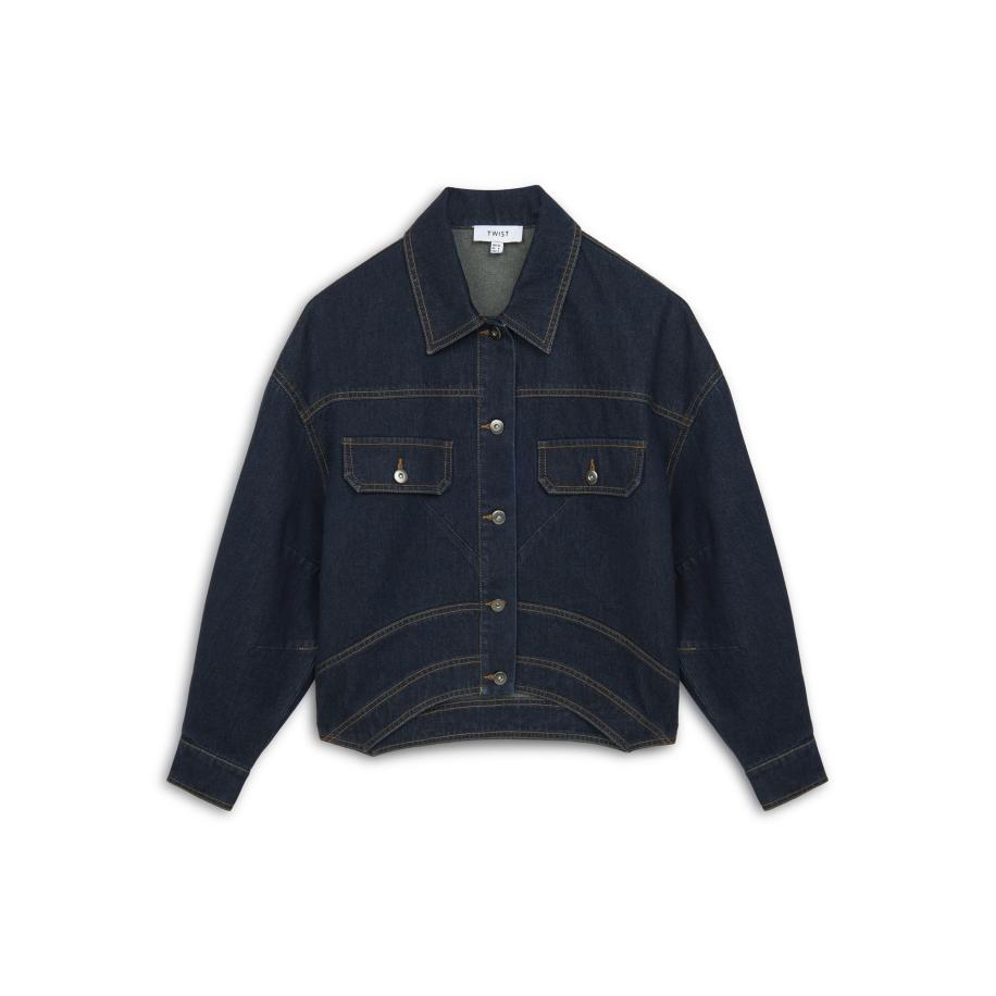 Twist Twist Tussenjas blauw -