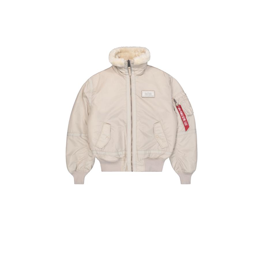 Alpha Industries ALPHA INDUSTRIES Tussenjas beige / rood -