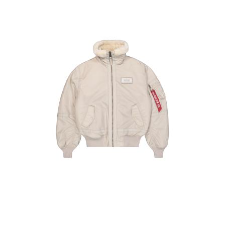 Alpha Industries ALPHA INDUSTRIES Tussenjas beige / rood