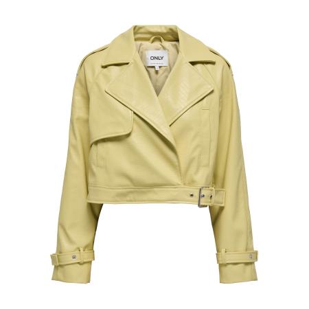 Only ONLY Tussenjas ONLKIRA lichtgeel