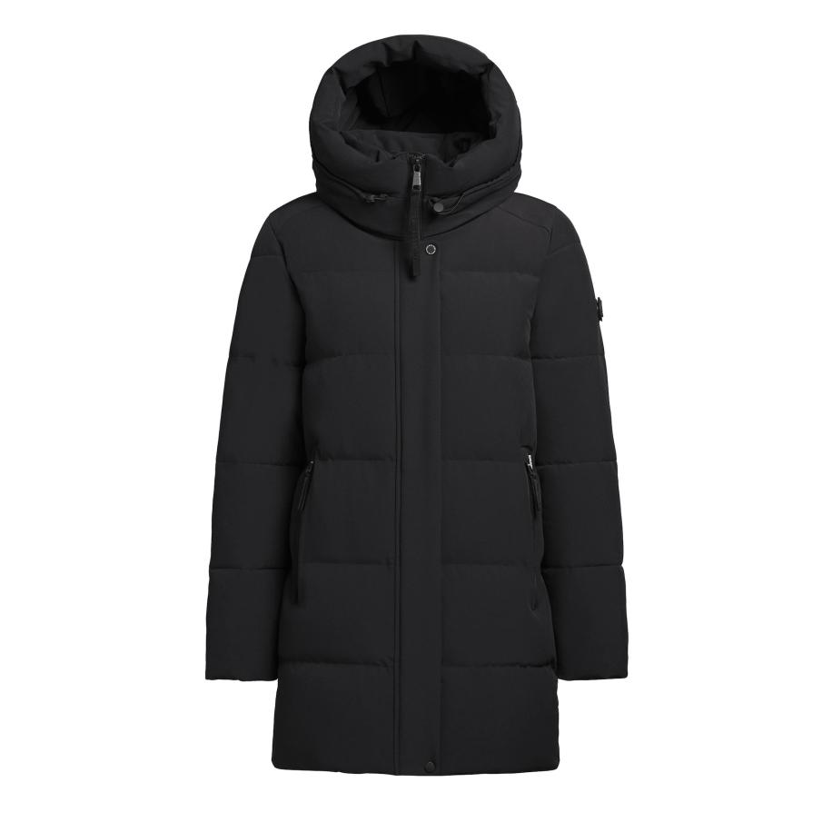 Khujo khujo Wintermantel Lola-YM zwart -