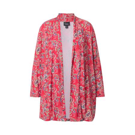 Ulla Popken Ulla Popken Tussenjas gemengde kleuren / rood